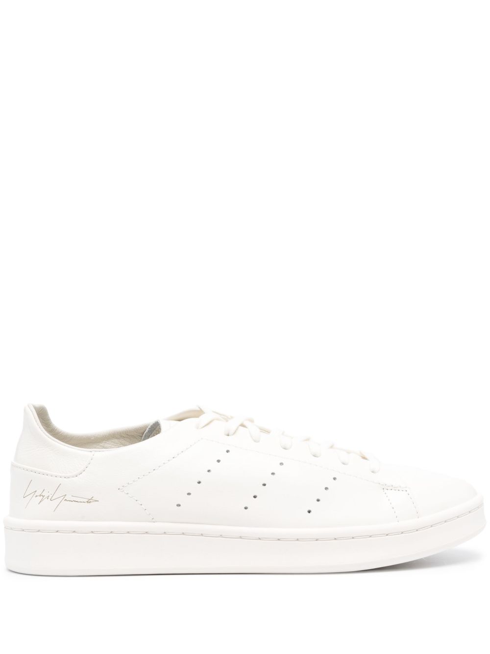 Y-3 Stan Smith 皮质运动鞋 - 白色