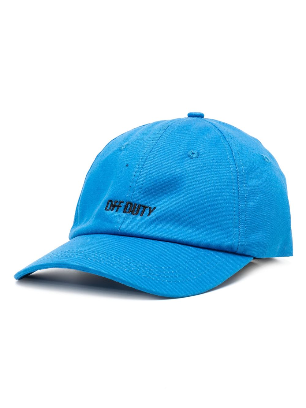 Off Duty NNeith logo刺绣棒球帽 - 蓝色