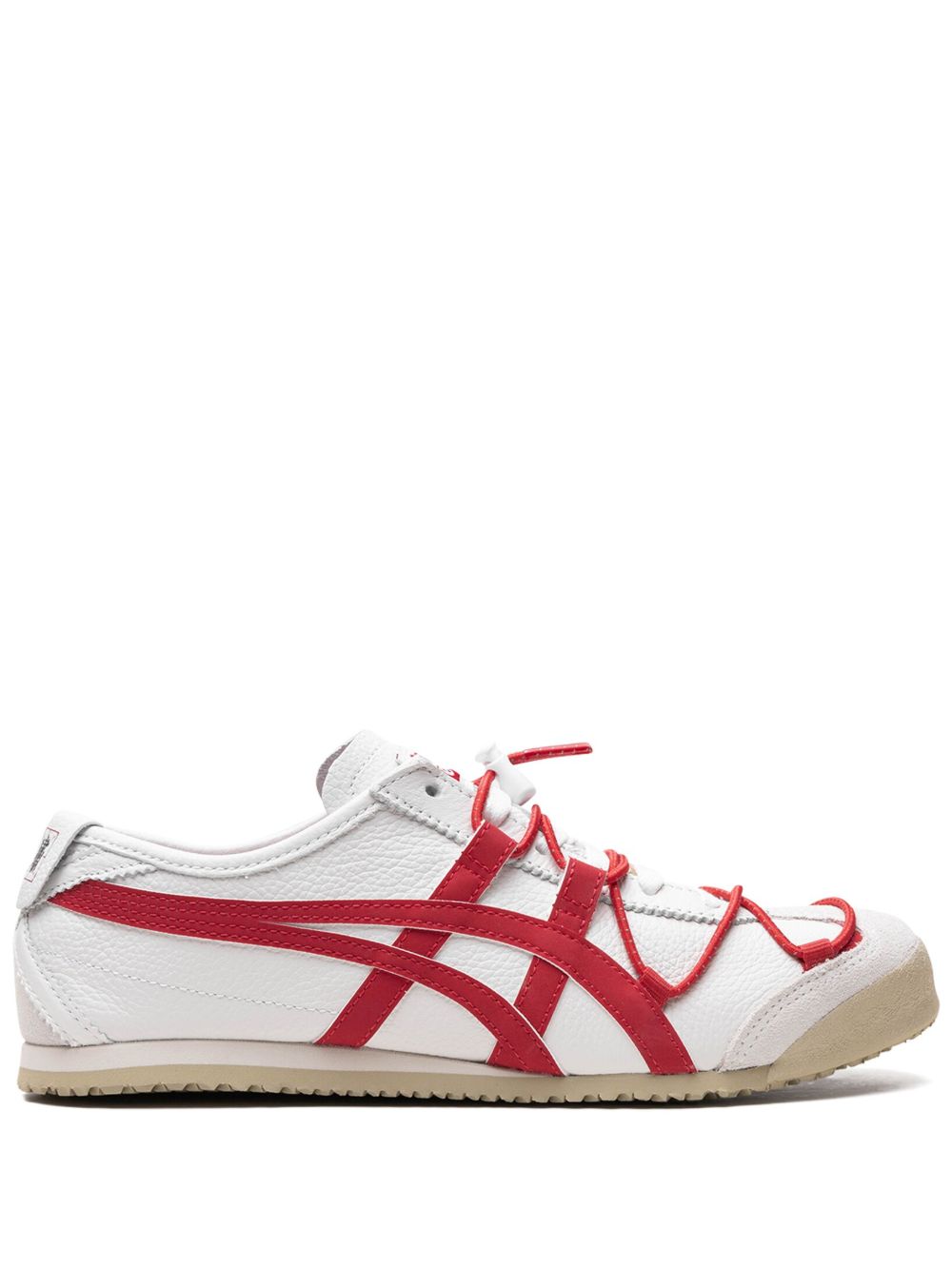 Onitsuka Tiger Mexico 66 White/Classic Red 运动鞋 - 白色