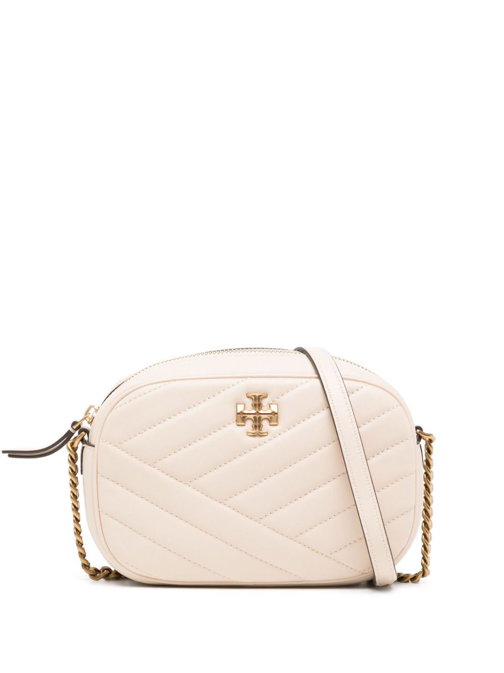 Tory Burch Kira Chevron 相机包 - 中性色