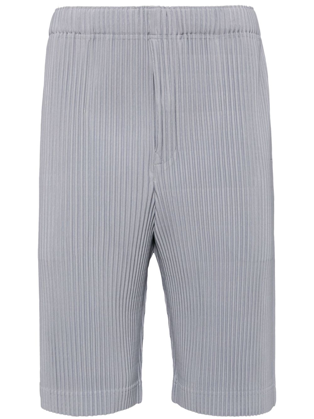 Homme Plissé Issey Miyake August 褶饰短裤 - 灰色