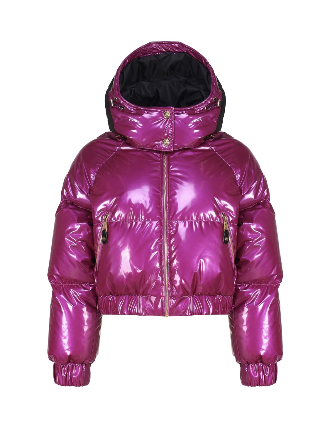 Versace Jeans Couture 亮面夹棉飞行夹克