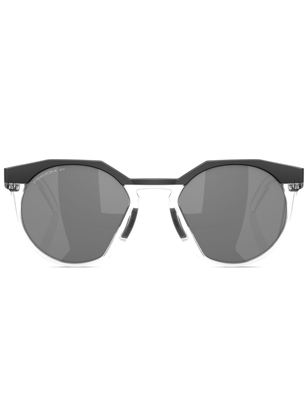 Oakley 圆框太阳眼镜 - 黑色