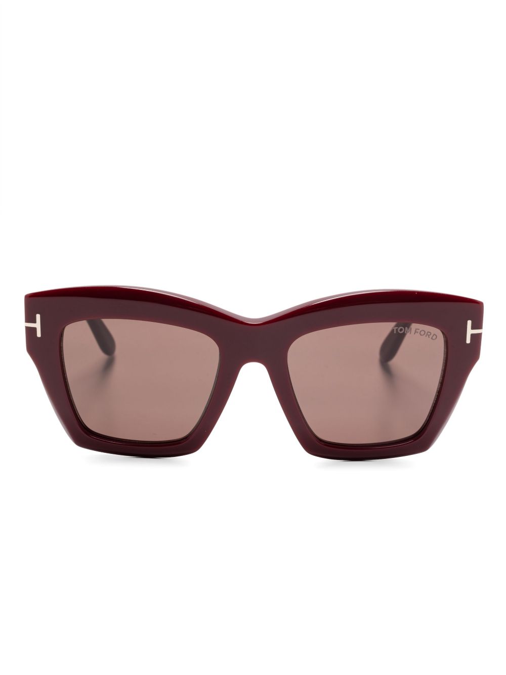 TOM FORD Eyewear Luna 太阳眼镜 - 红色