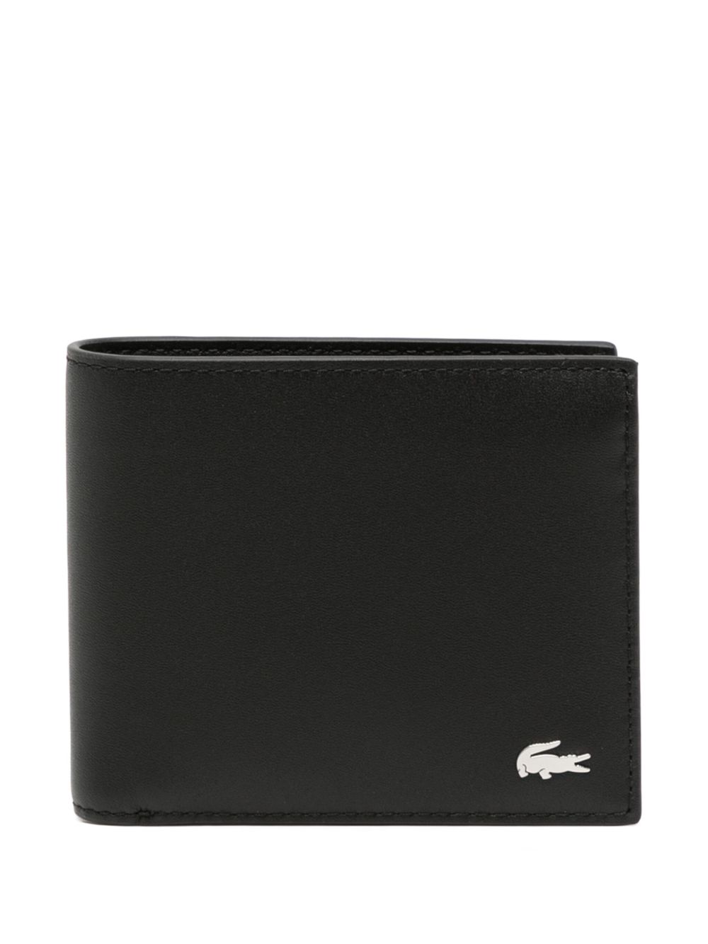 Lacoste FItzgerald 皮质钱包 - 黑色