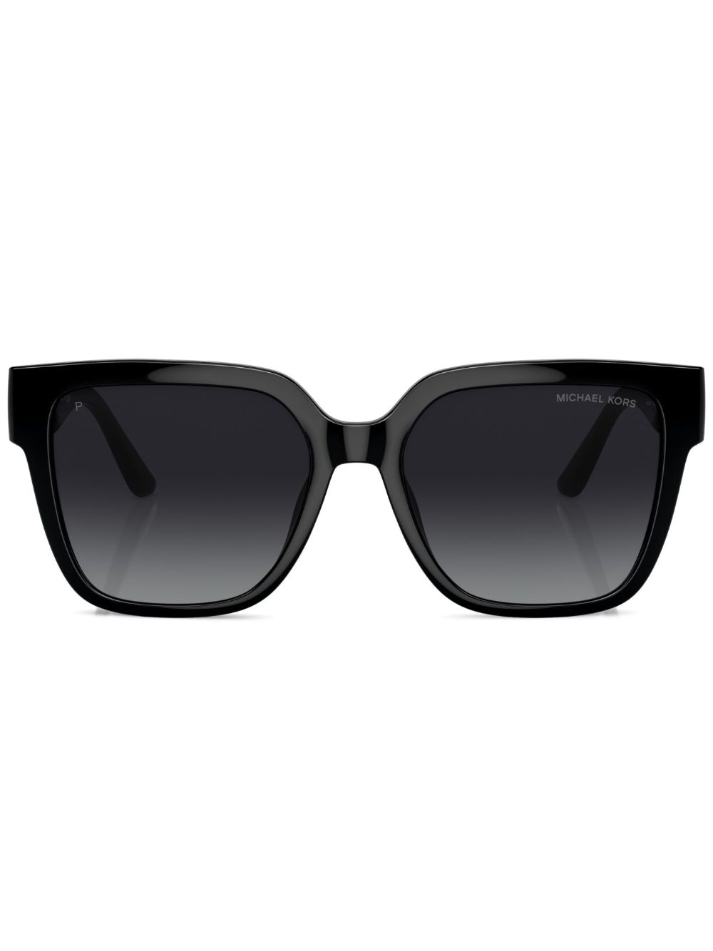 Michael Kors Karlie 方框太阳眼镜 - 黑色