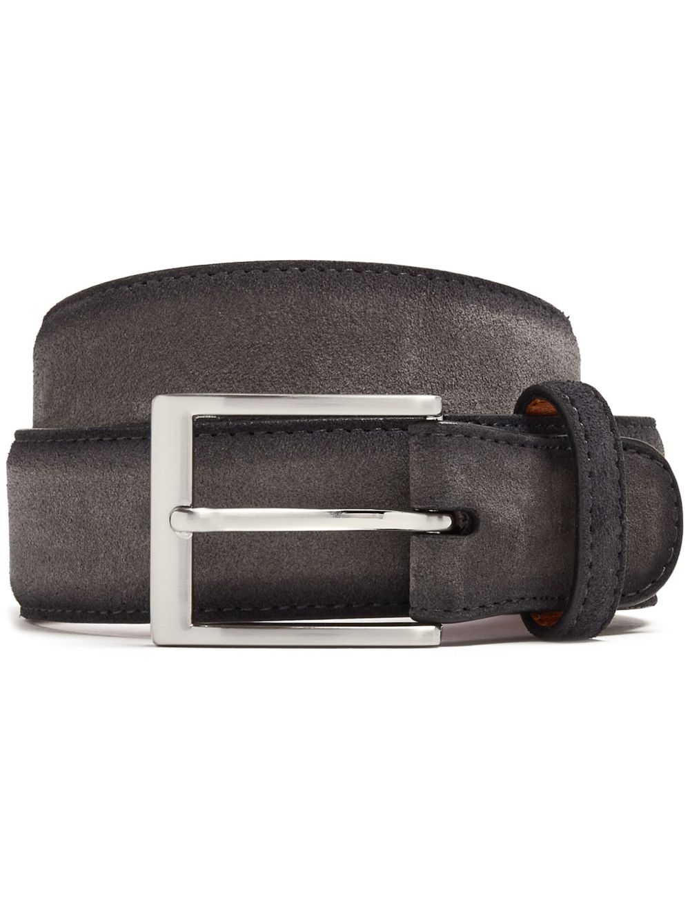 Magnanni 绒面皮腰带 - 灰色