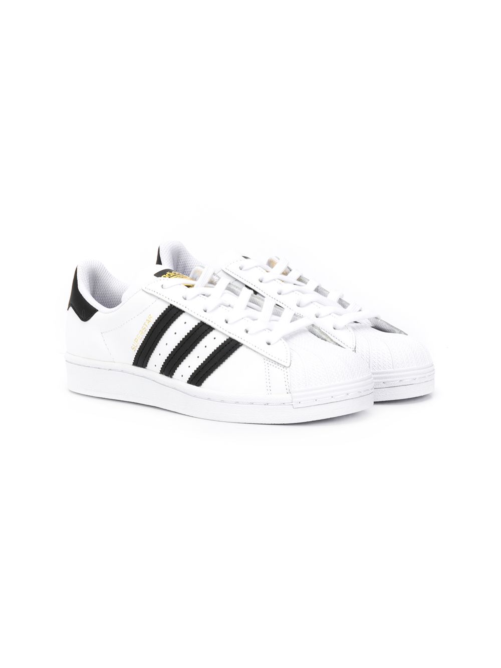 adidas Kids Superstar 板鞋 - 白色