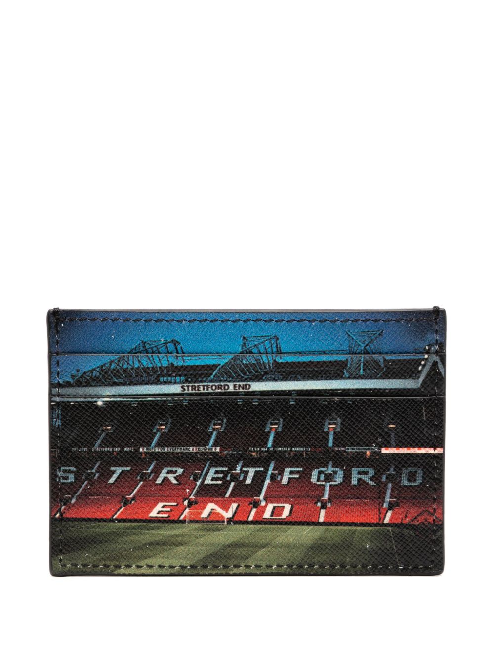 Paul Smith Manchester United - Stretford End 皮质卡夹 - 黑色