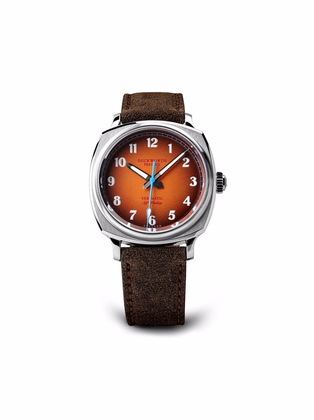 Duckworth Prestex Verimatic Fumé 39毫米腕表 - 橘色