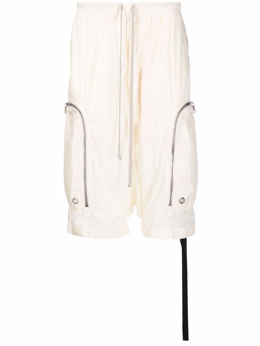 Rick Owens DRKSHDW Bauhaus 低垮短裤 - 白色