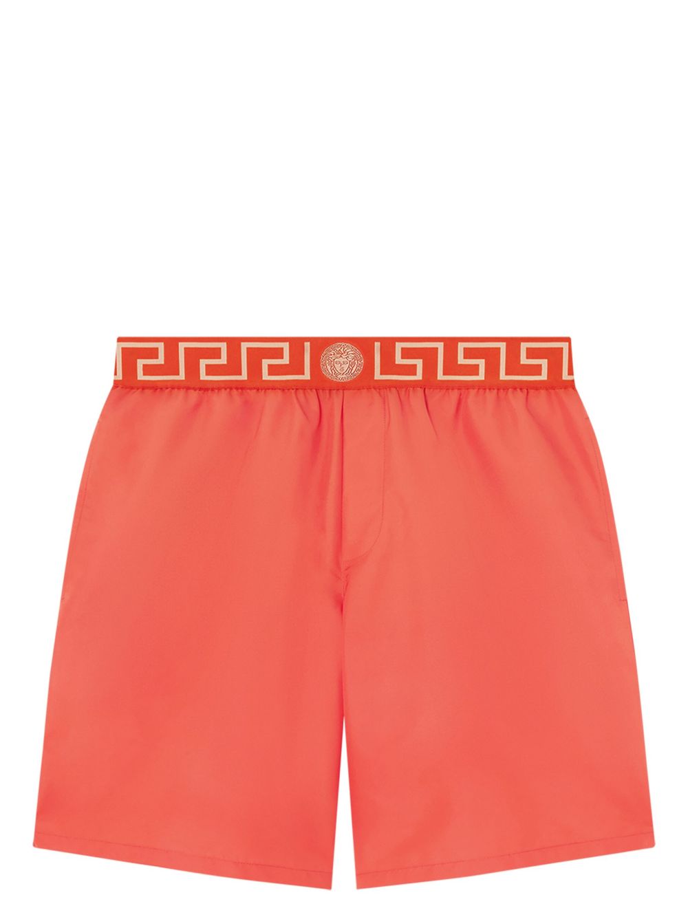 Versace Greca Border 沙滩裤 - 粉色