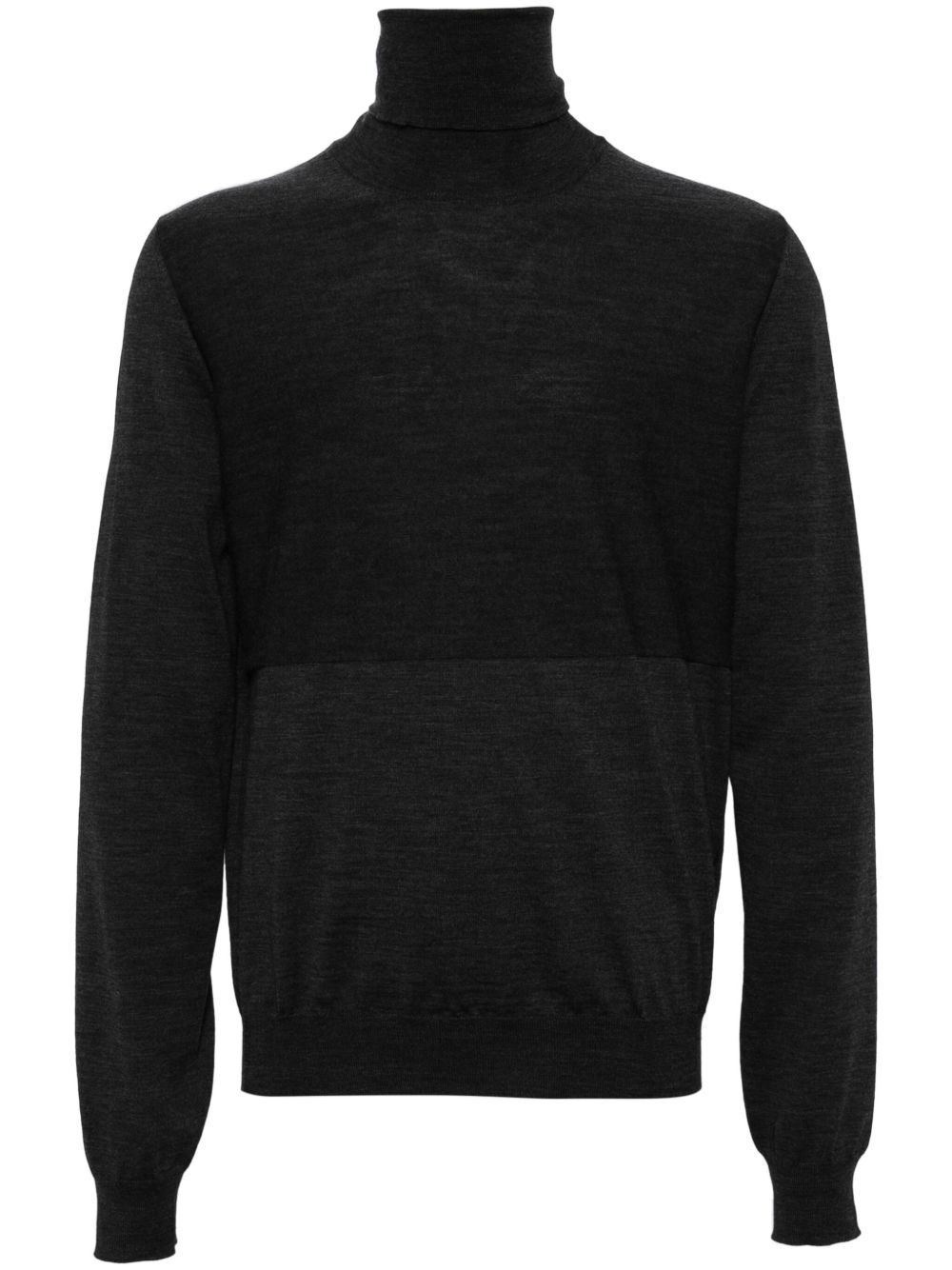 Jil Sander 美利诺羊毛毛衣 - 灰色