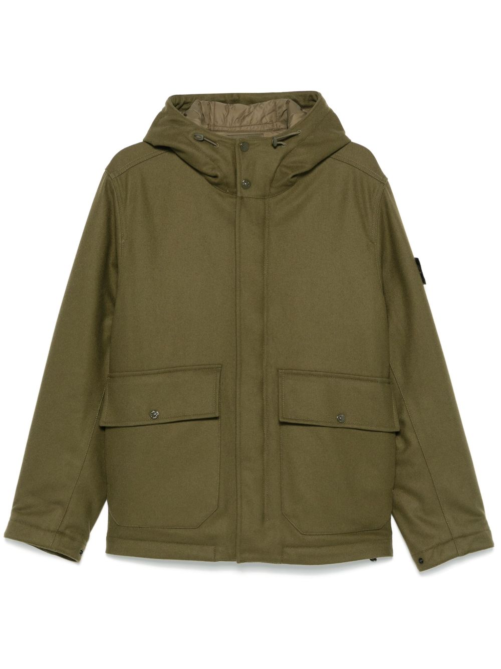 Stone Island 罗盘徽章夹克 - 绿色