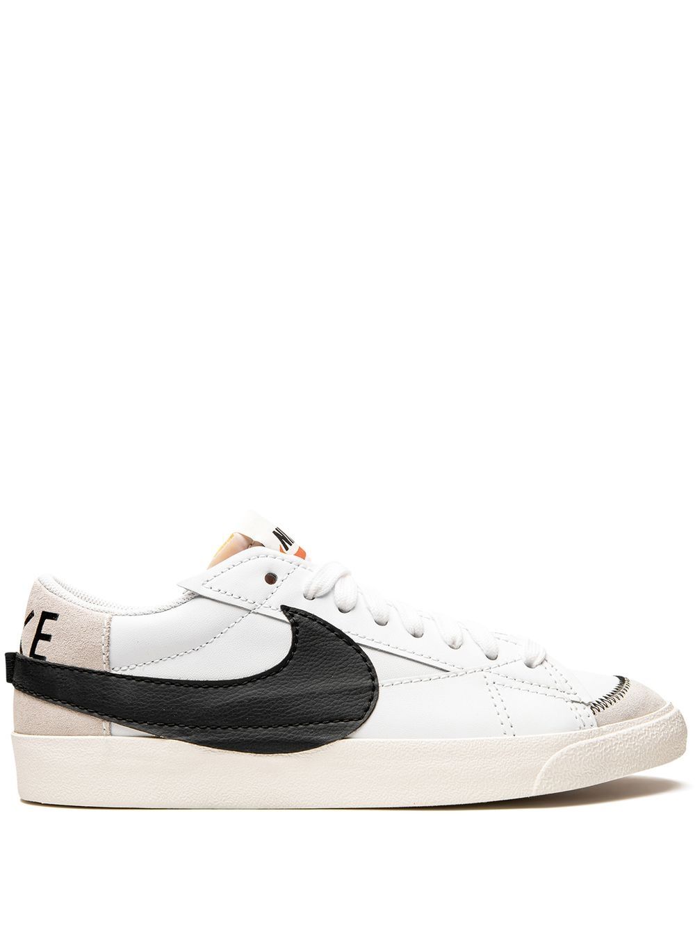 Nike Blazer Low 77 Jumbo White Black Sail 运动鞋 - 白色
