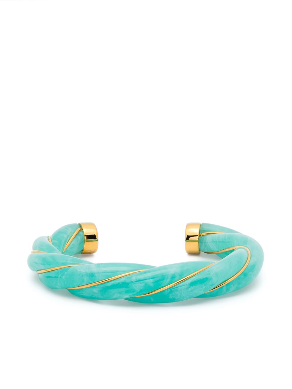 Aurelie Bidermann Diana open-cuff bracelet - 金色