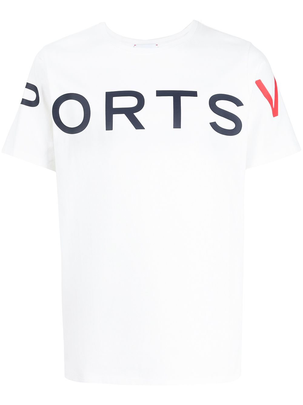 Ports V logo印花T恤 - 白色
