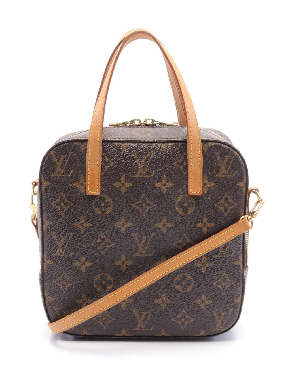 Louis Vuitton Pre-Owned Spontini 两用单肩包（2003年典藏款） - 褐色