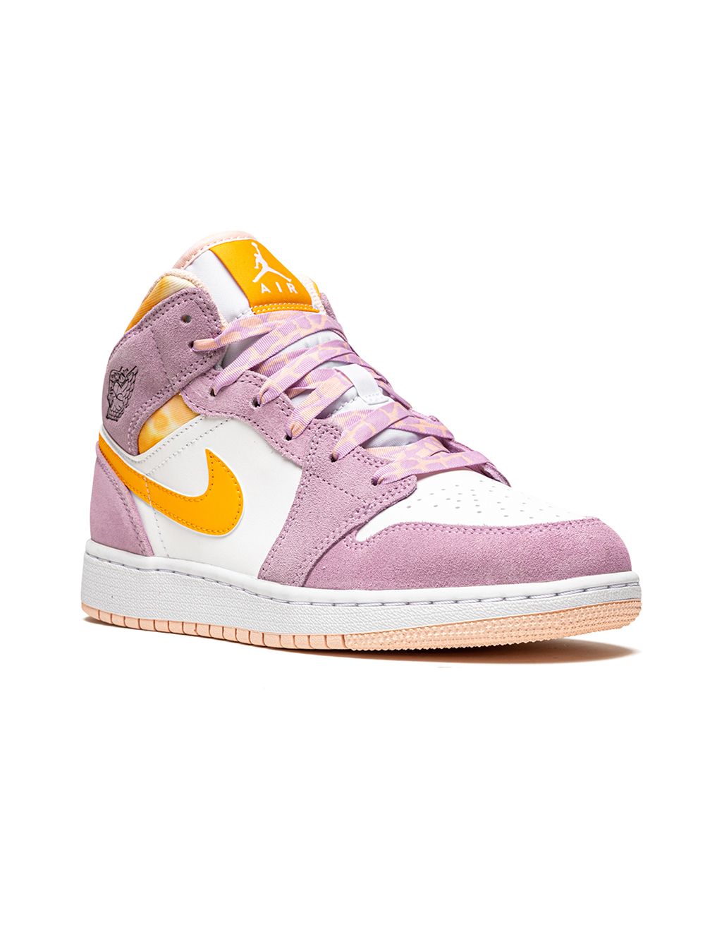 Jordan Kids Air Jordan 1 Mid SE 运动鞋 - 粉色