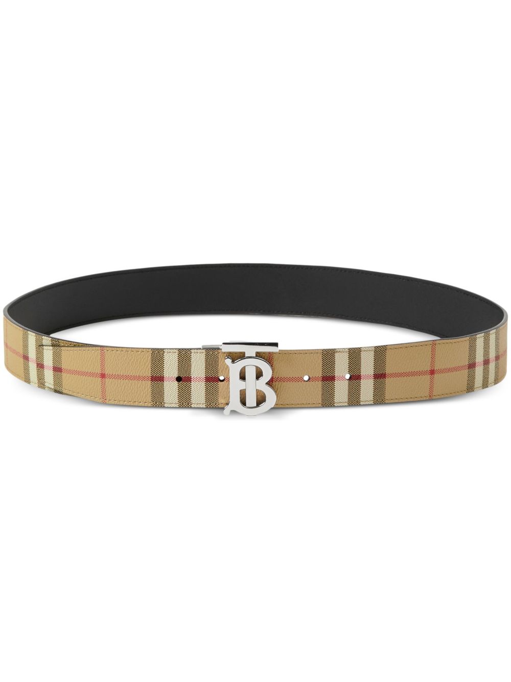 Burberry Vintage Check 双面腰带 - 中性色