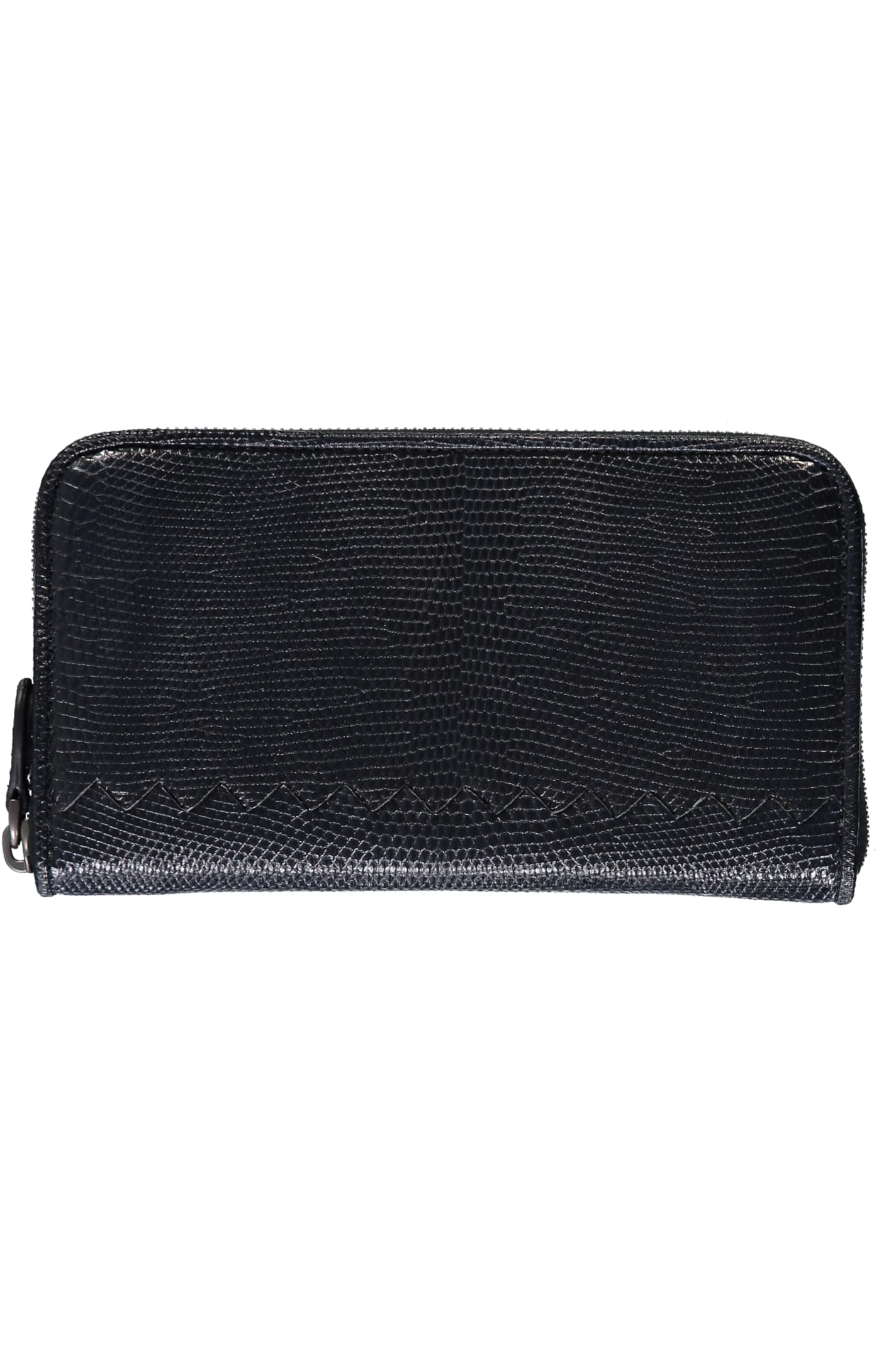 Bottega Veneta Leather Zip-around Wallet