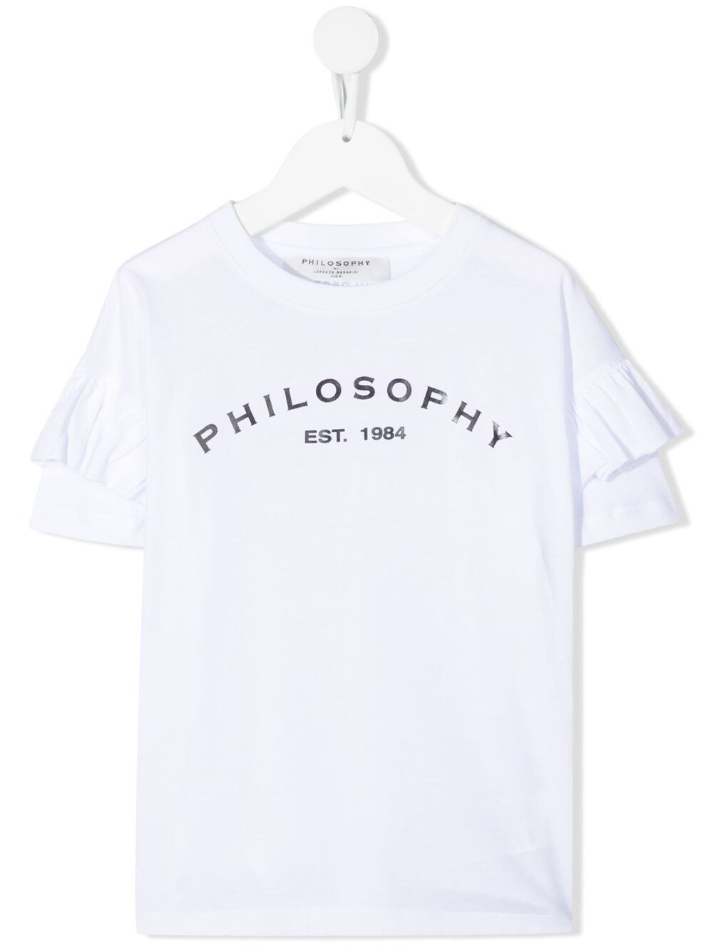 Philosophy Di Lorenzo Serafini Kids logo印花T恤 - 白色