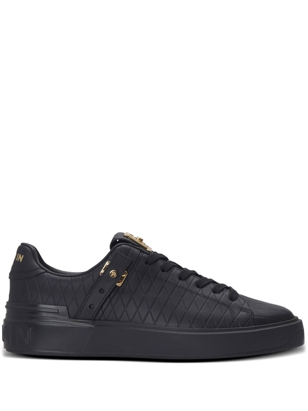 Balmain B-Court B-Buzz 运动鞋 - 黑色