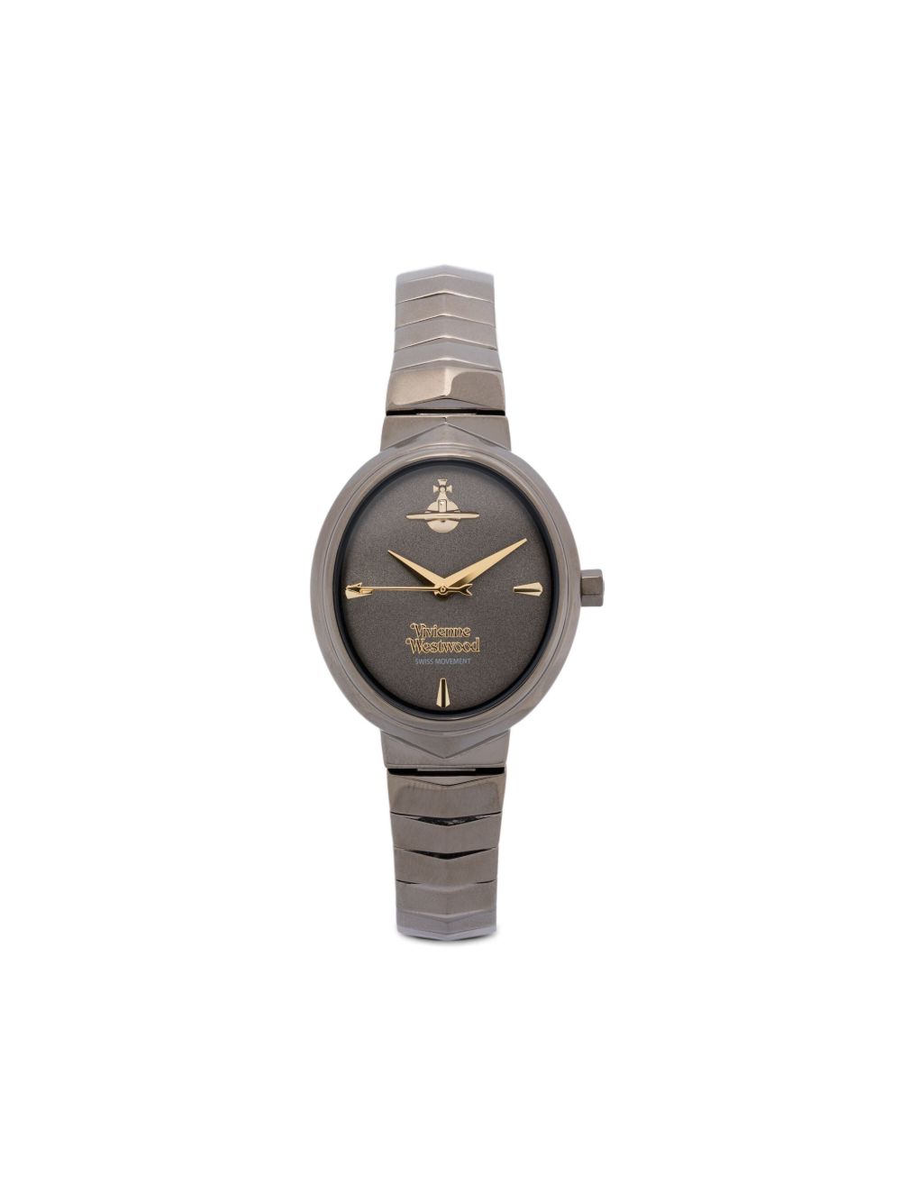 Vivienne Westwood Armour 35毫米腕表 - 银色