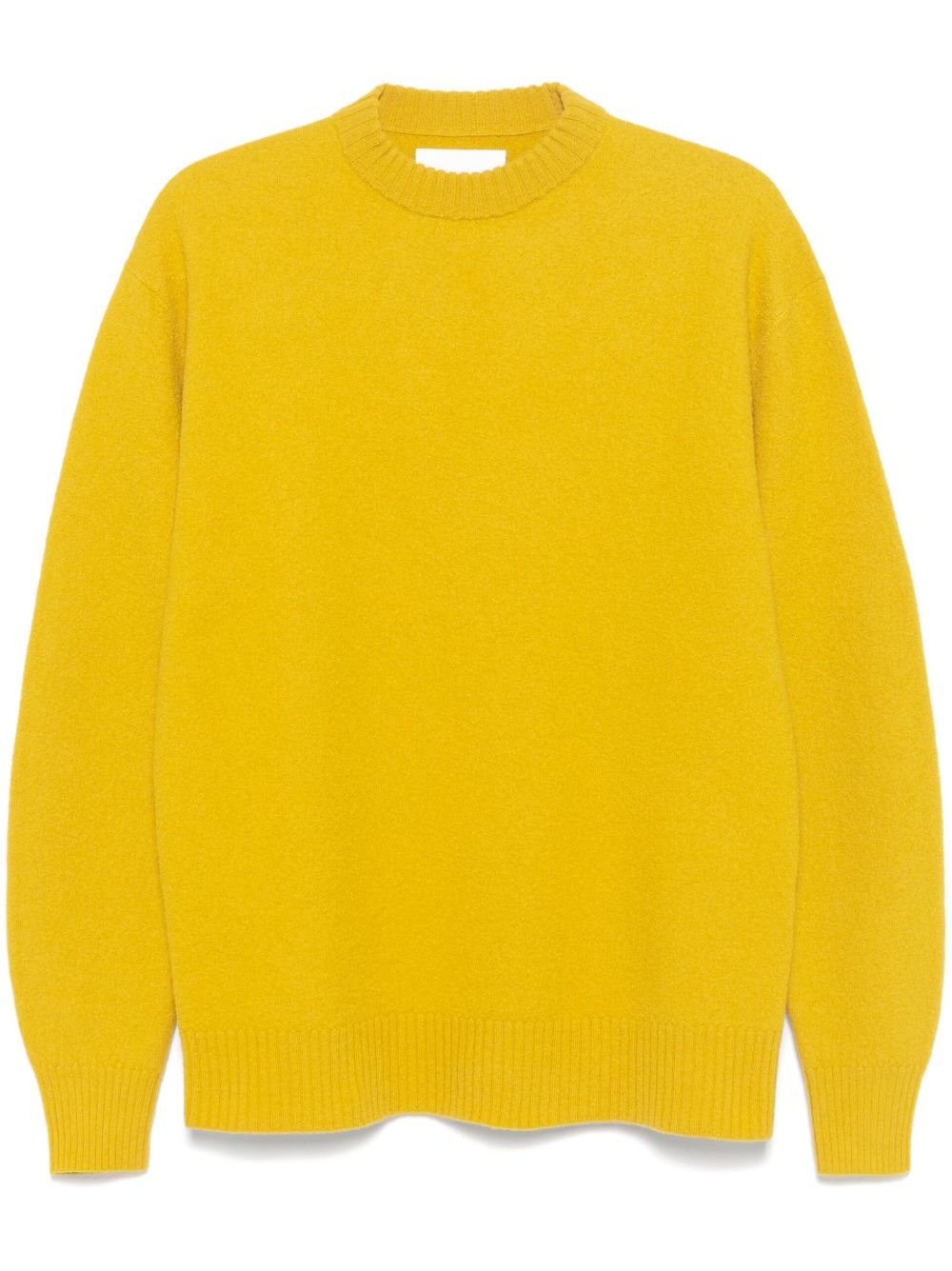 Jil Sander 羊毛毛衣 - 黄色
