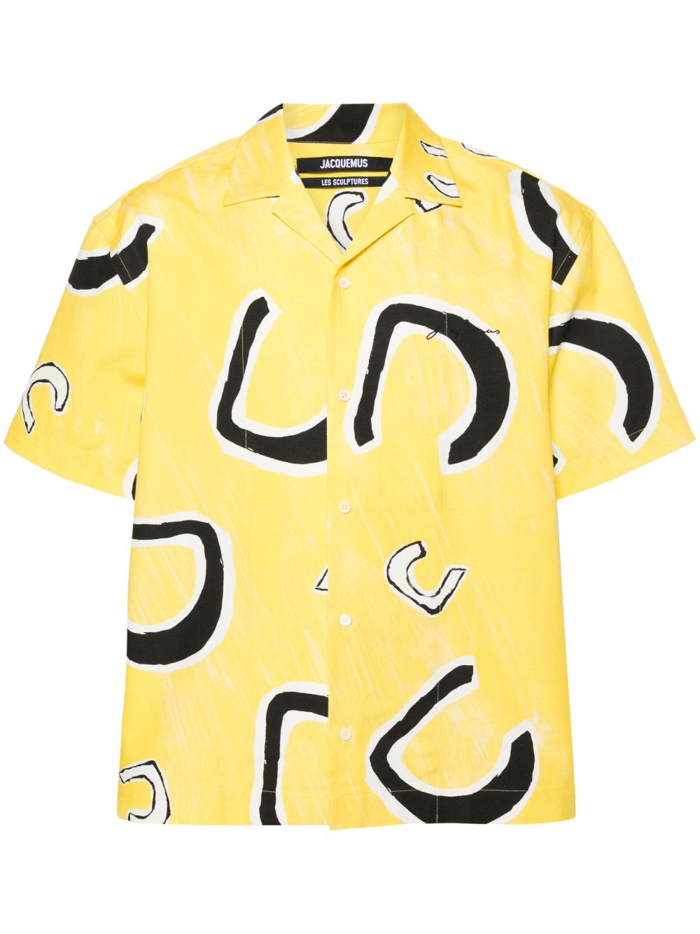 Jacquemus La Chemise Jean 棉衬衫 - 黄色