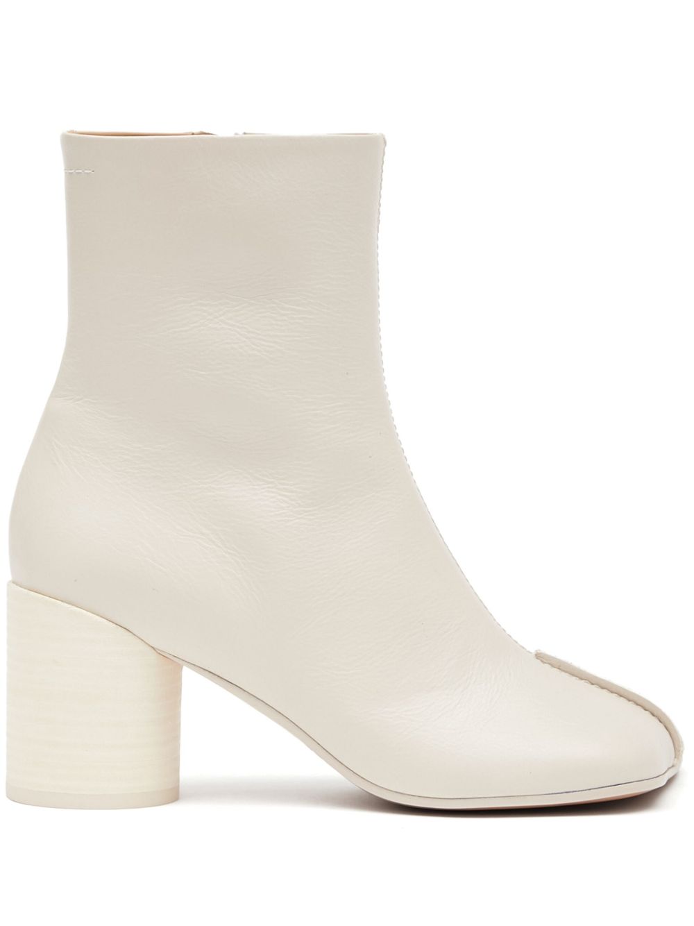MM6 Maison Margiela Anatomic 中跟及踝皮靴 - 中性色
