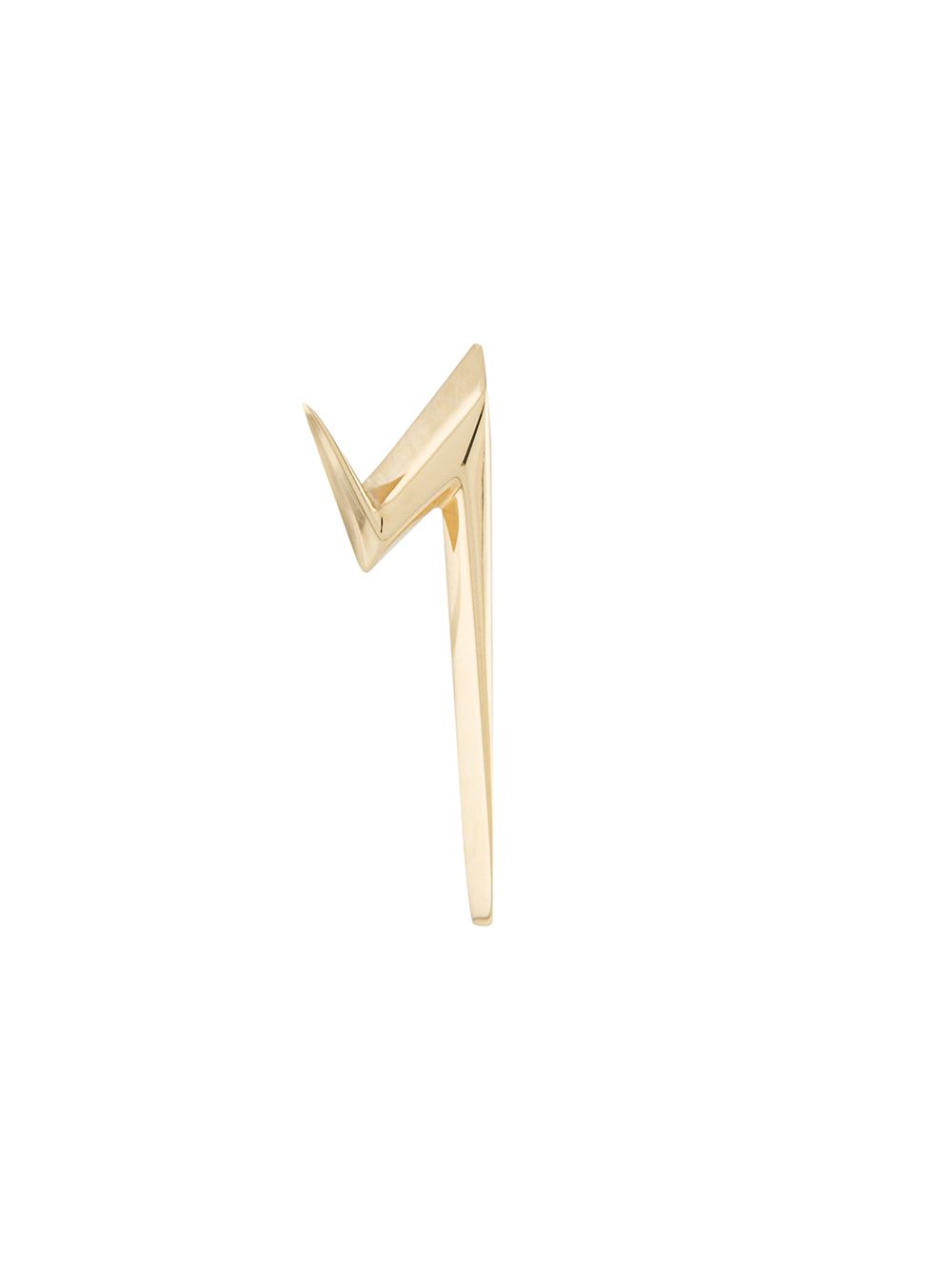 LE STER Thunderflash 18K黄金耳钉 - 金色