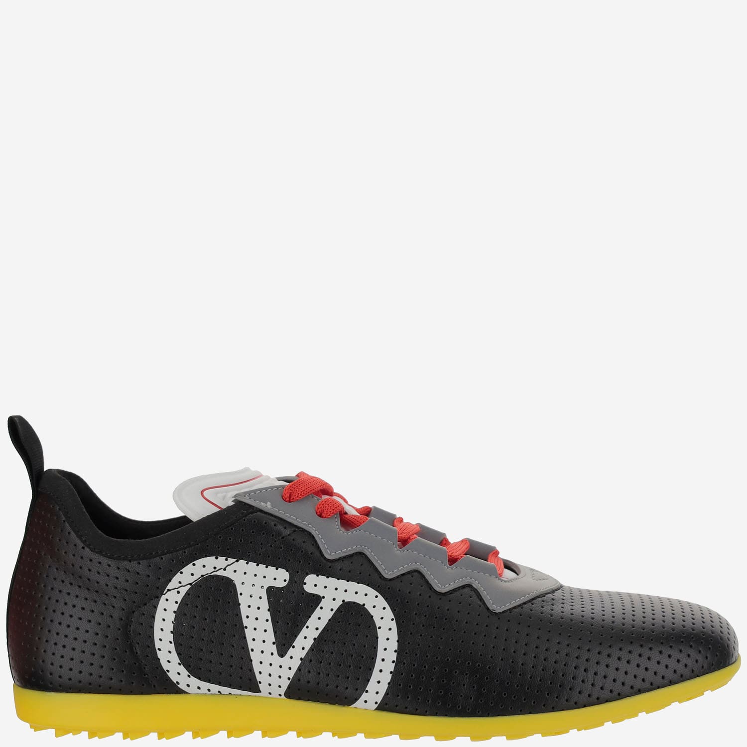 Valentino Garavani 穿孔纳帕皮 Chromathon 运动鞋