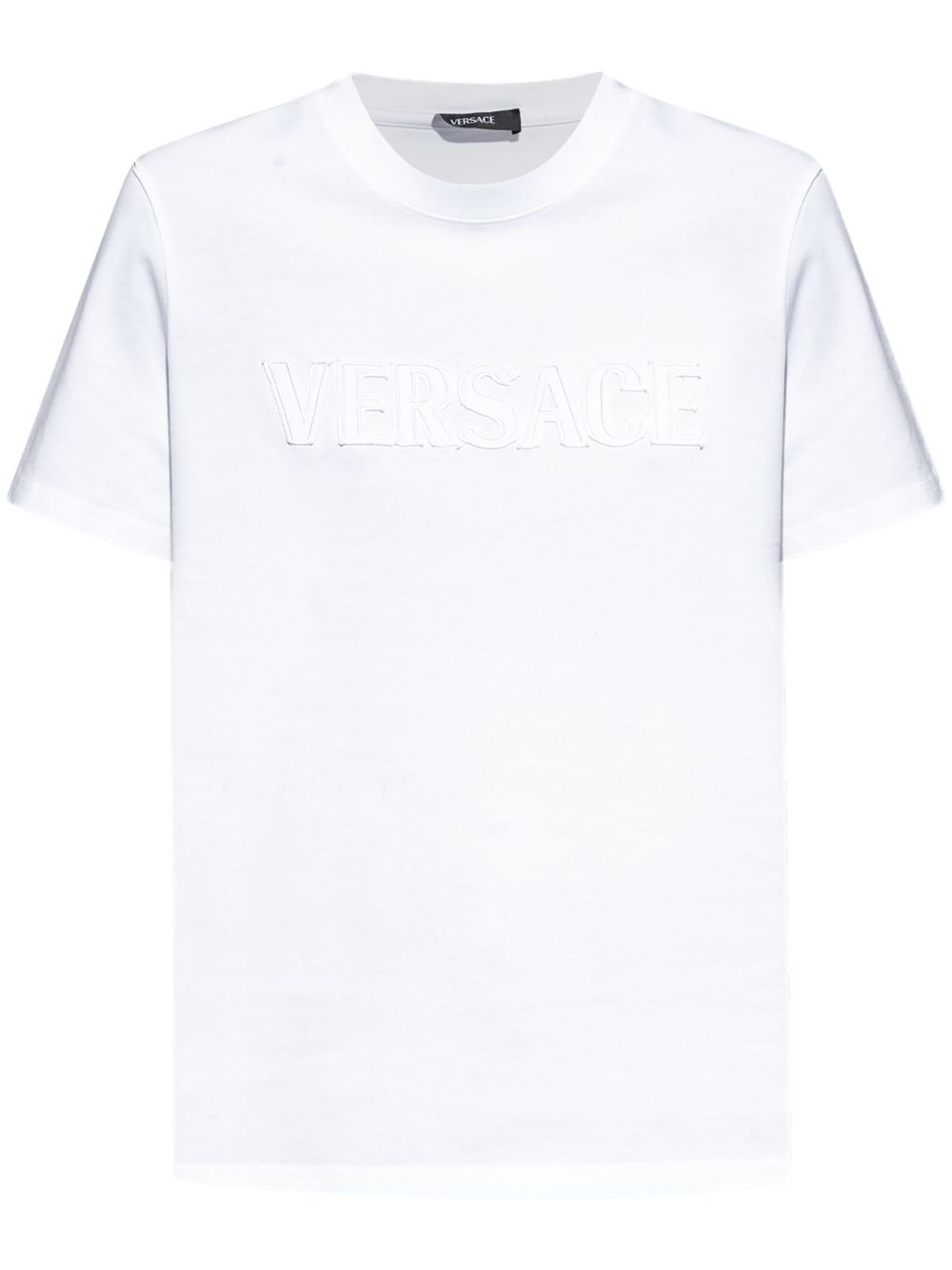 Versace 标贴T恤 - 白色