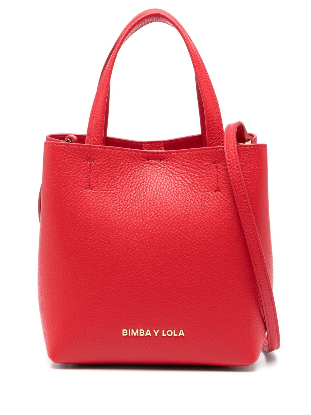 Bimba y Lola Chihuahua 小号皮质托特包 - 红色
