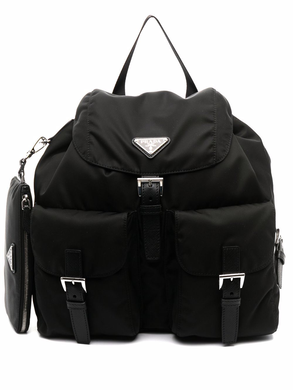 Prada 普拉达 Re-Nylon 中号双肩包 - 黑色