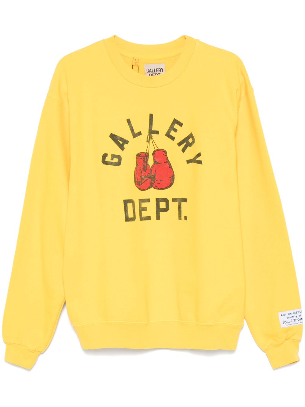 GALLERY DEPT. Boxing Merch 卫衣 - 黄色