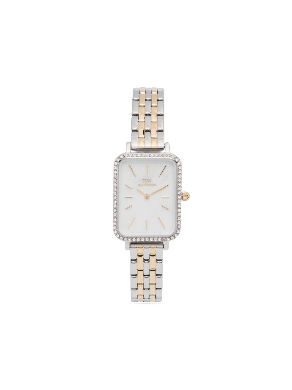 Daniel Wellington Quadro 5-Link 26毫米腕表 - 白色