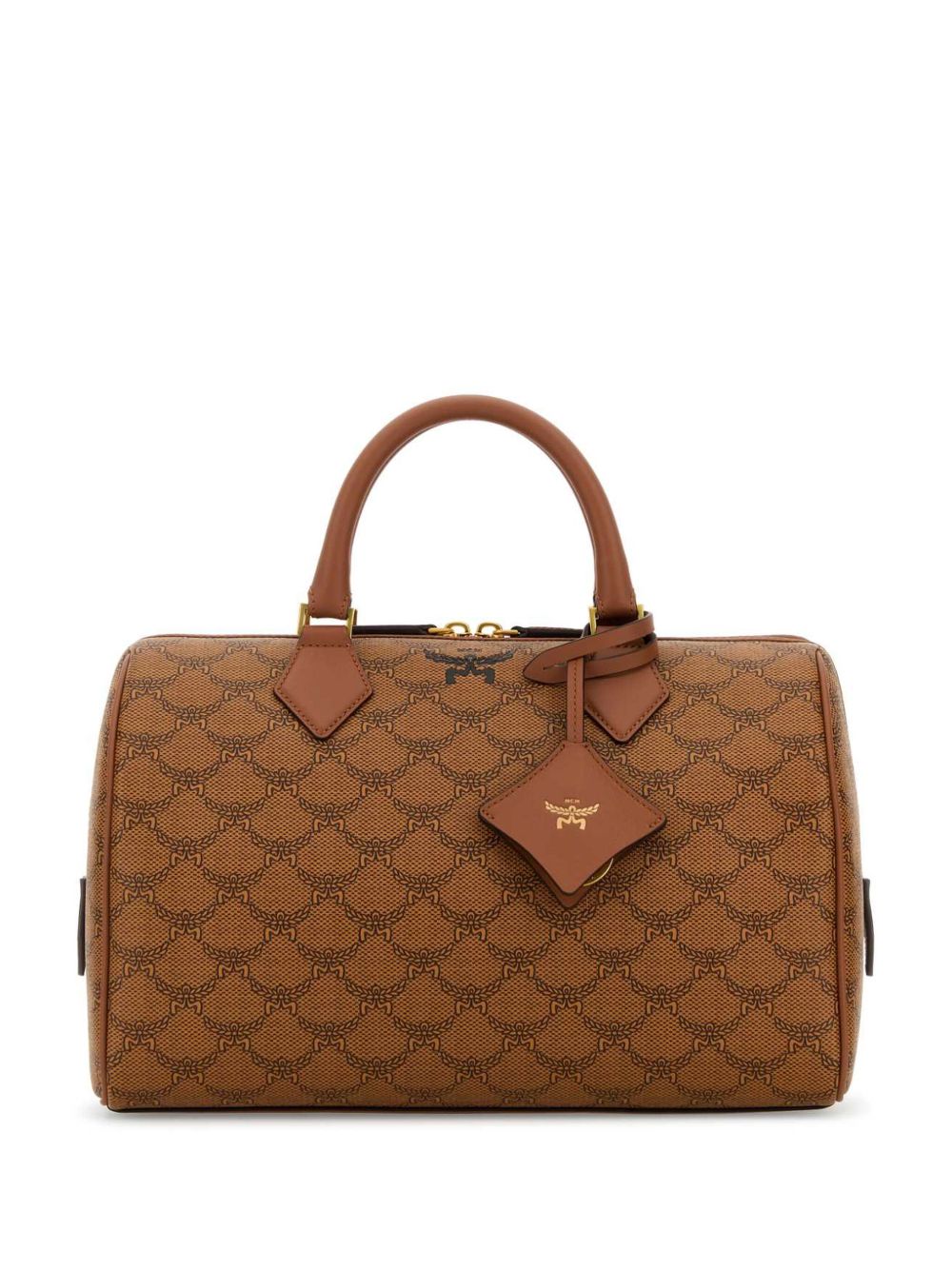 MCM Ella 中号托特包 - 褐色