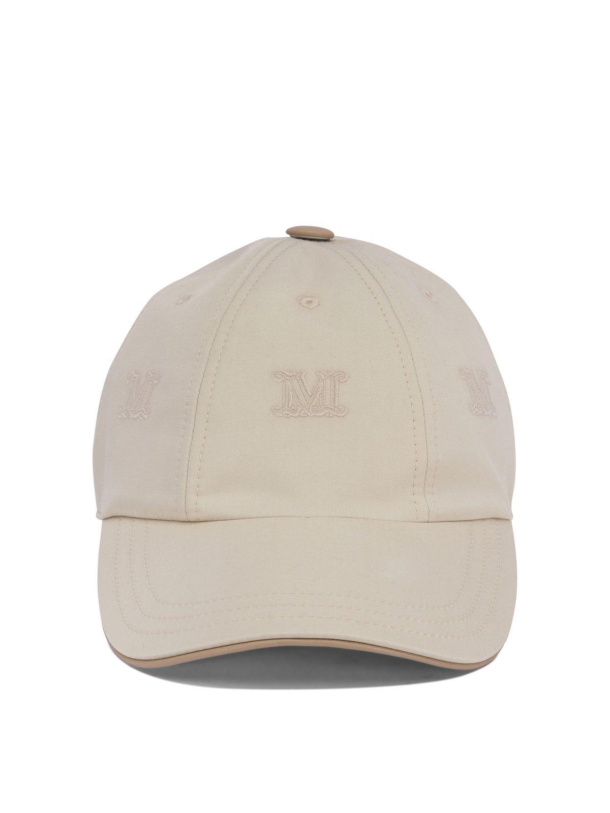 Max Mara 标志刺绣棒球帽