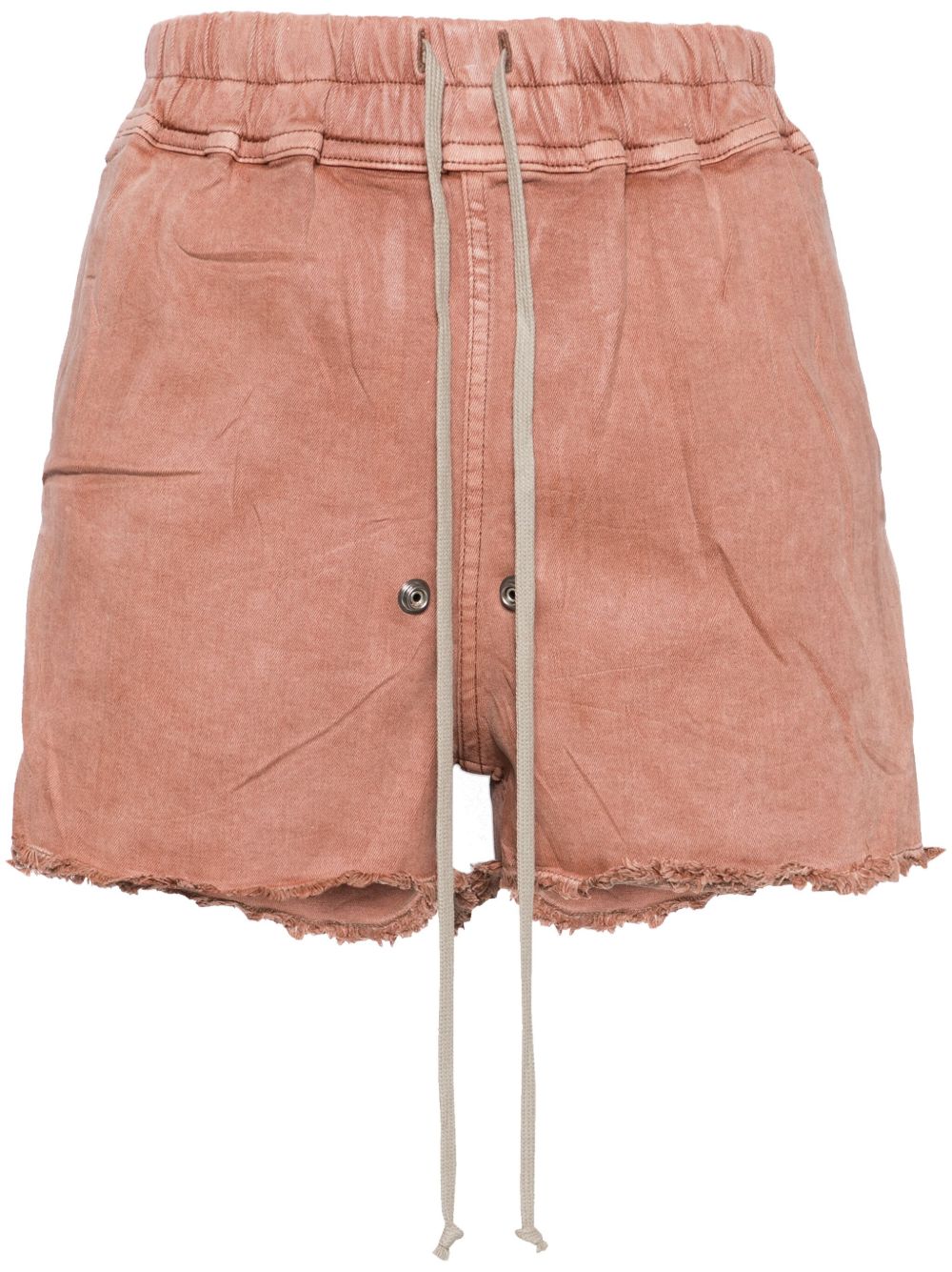 Rick Owens Gabe Boxers 牛仔短裤 - 粉色