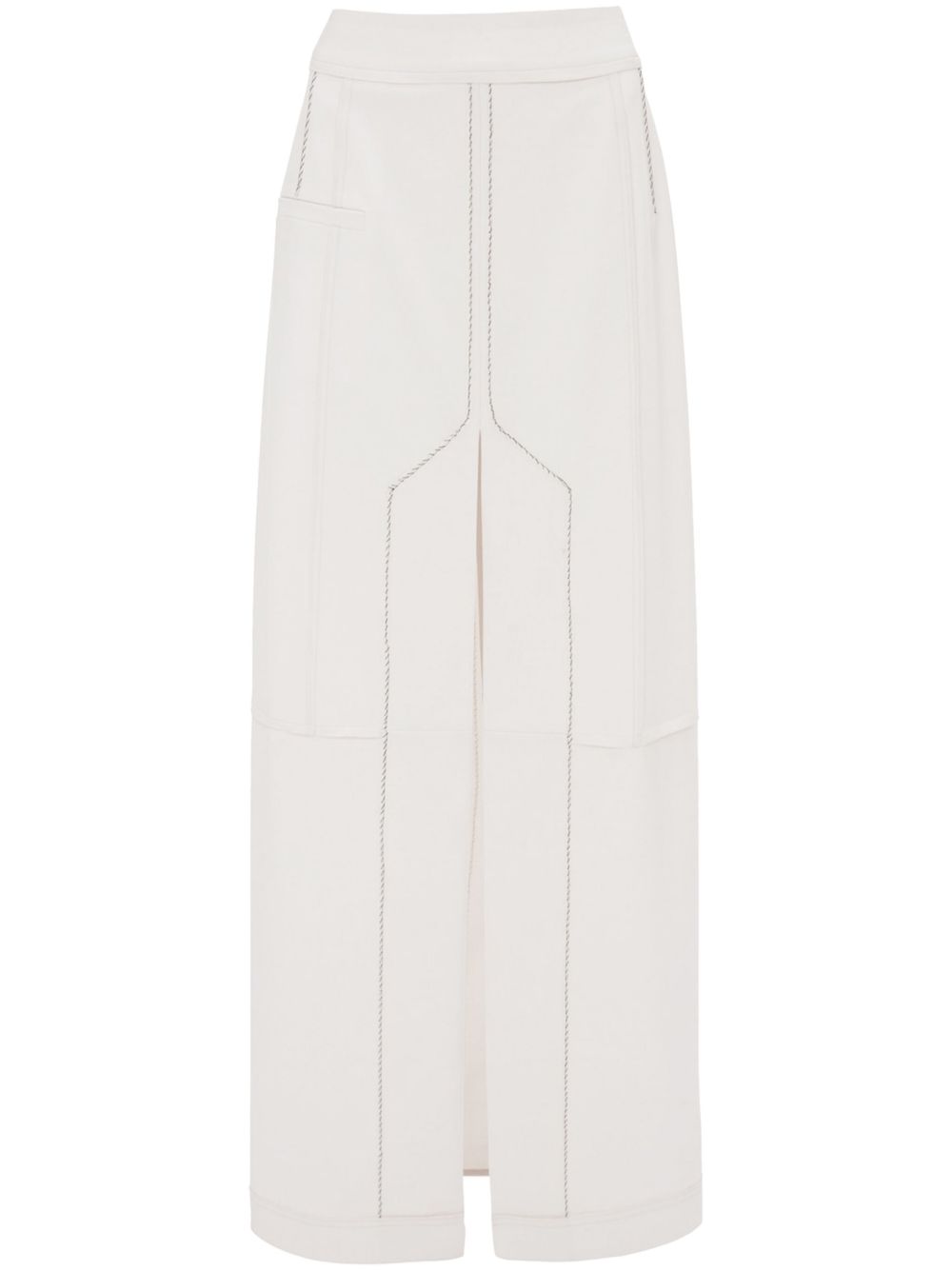 Victoria Beckham Deconstructed 半身裙 - 中性色