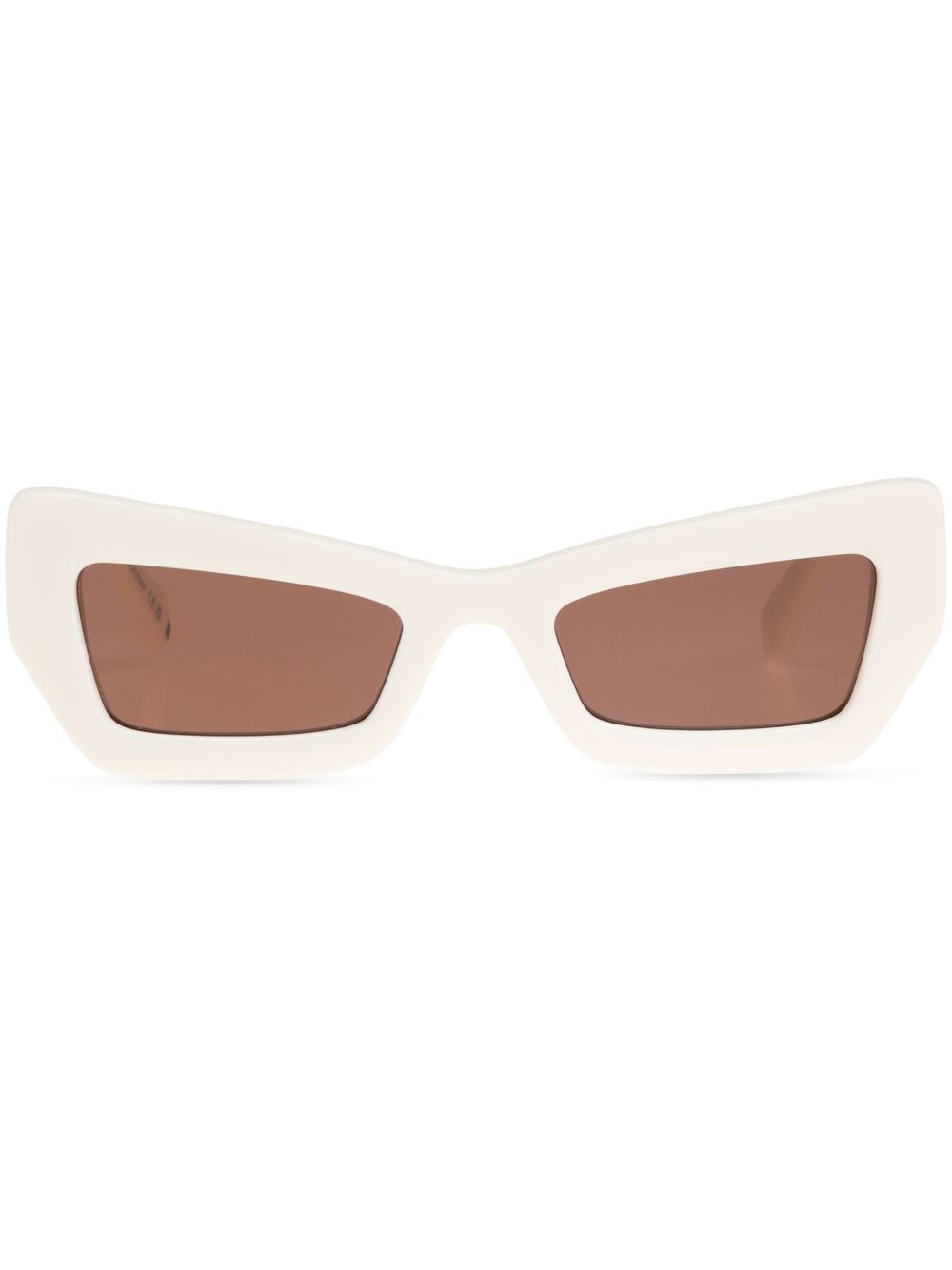 Off-White Eyewear Virgil 方框太阳眼镜 - 白色