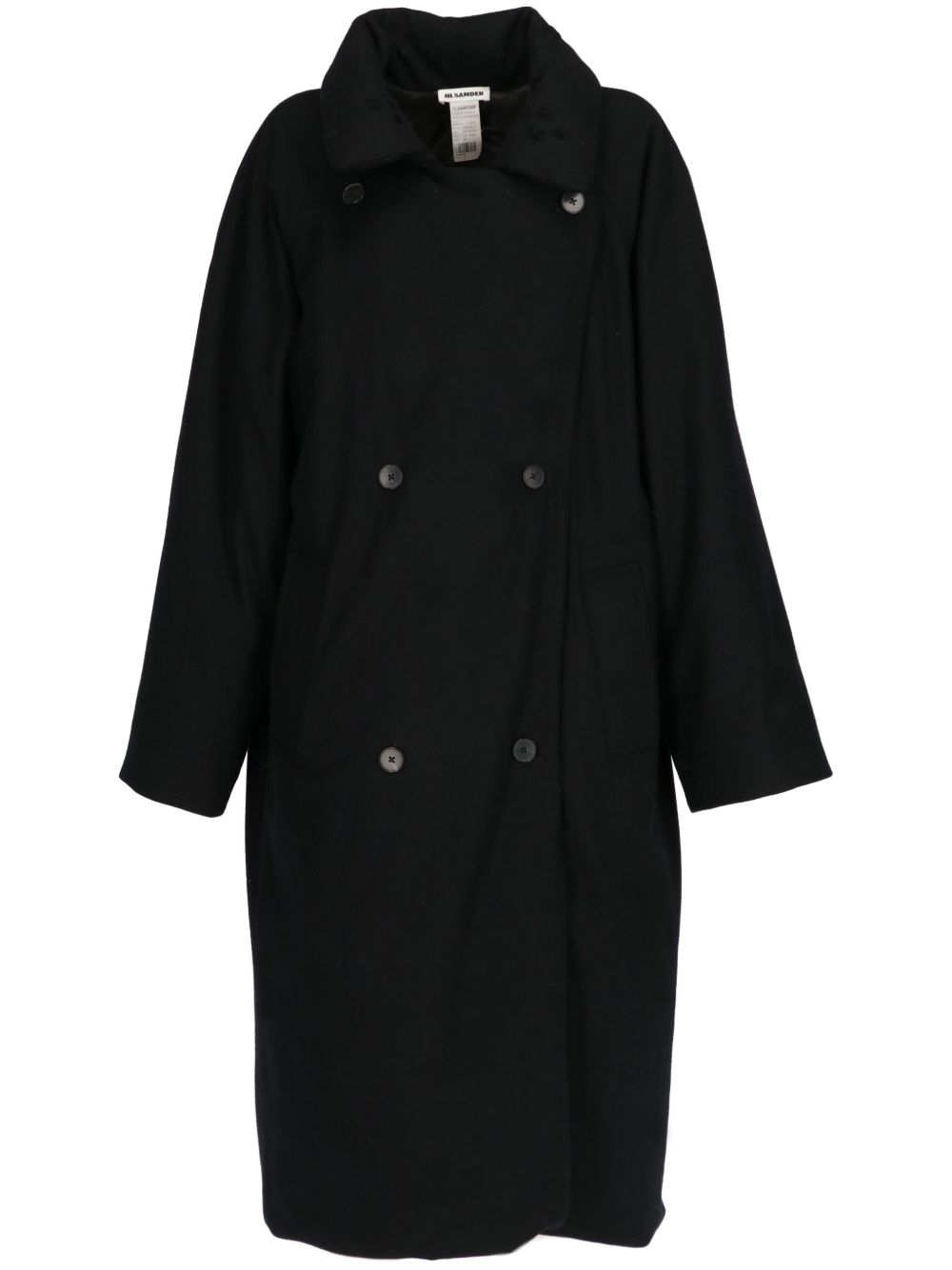 Jil Sander Pre-Owned 羊毛外套（2017年典藏款） - 黑色