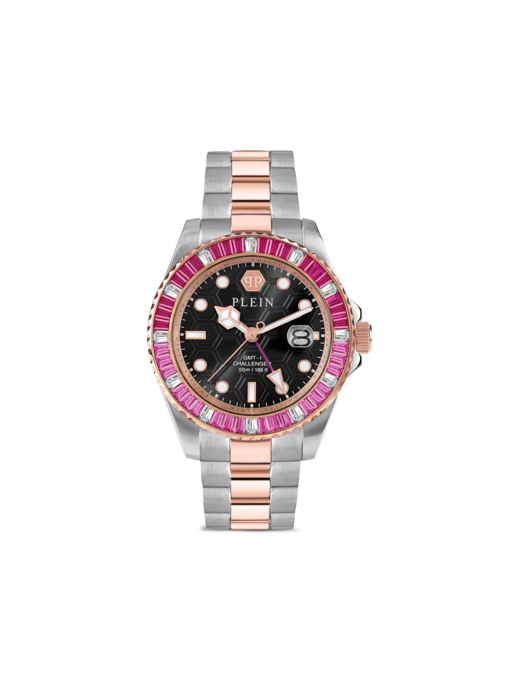 Philipp Plein GMT-I Challenger 44毫米腕表 - 黑色
