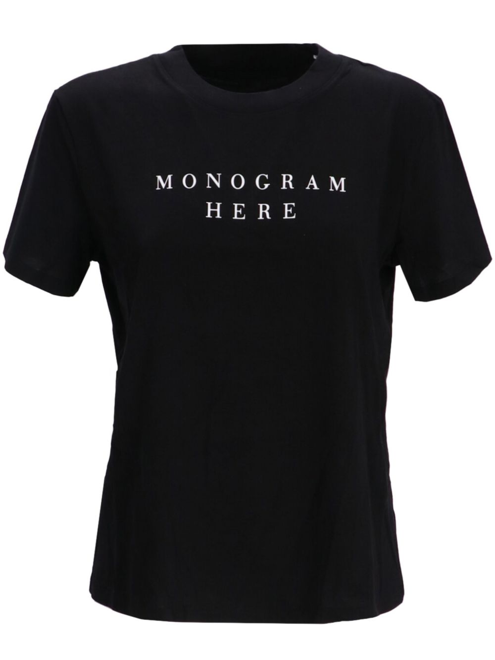 Armani Exchange 文字印花T恤 - 黑色