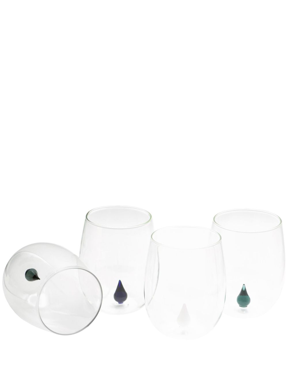 CU I SEEYOU Drop 3D-detailing glasses (set of four) - 中性色
