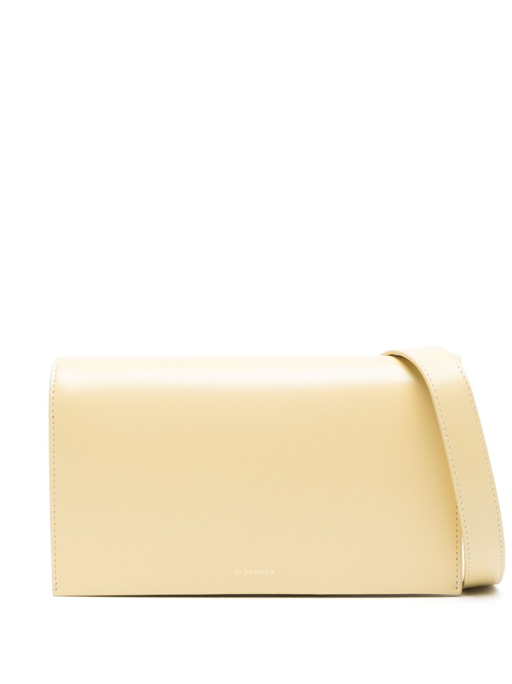 Jil Sander All-Day 皮质斜挎包 - 黄色