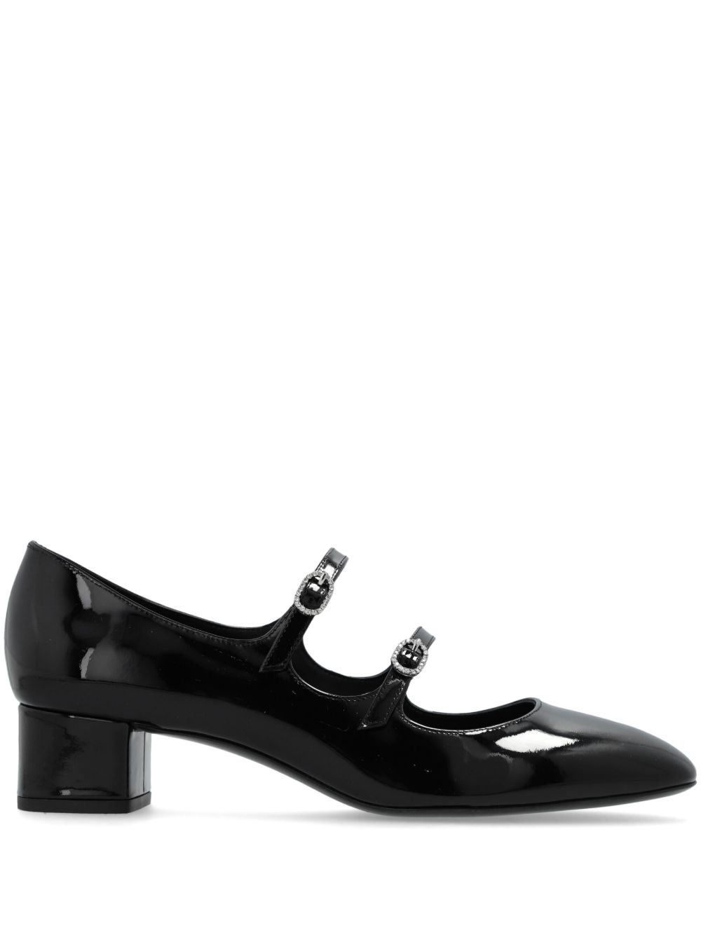 Stuart Weitzman Claris 低跟鞋 - 黑色