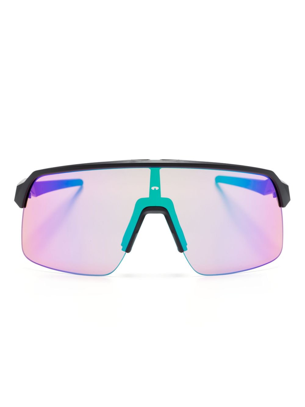 Oakley Sutro Lite 盾形太阳眼镜 - 黑色